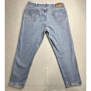 VINTAGE Wrangler Rugged Wear Jeans Mens 36x30 Relaxed Fit Denim YKK Zip 90s